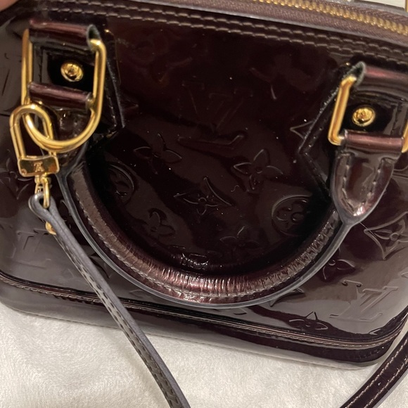 Louis Vuitton Hand Bag Alma BB Bordeaux Vernis - Picture 7 of 16